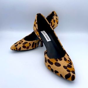 Steve Madden leopard print heels